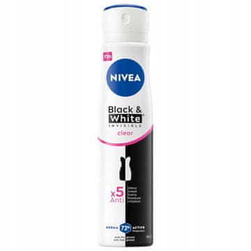 BEIERSDORF Nivea Black & White Clear antiperspirant sprej 250 ml