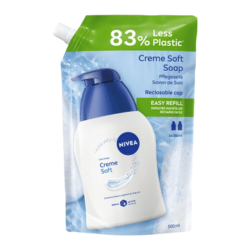 BEIERSDORF Nivea Creme Soft tekući kremasti sapun - ponovno punjenje 500 ml