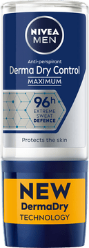 BEIERSDORF Nivea Derma Dry Control muški antiperspirant roll-on 50 ml