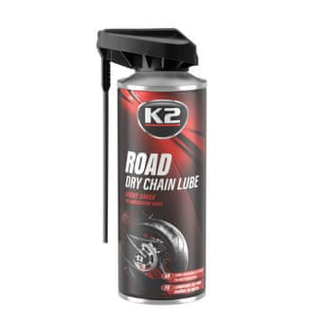 K2 W143 Mazivo za lance za suhu cestu 400ml