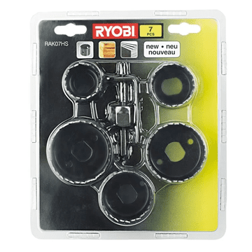Ryobi set kružnih pila, 7 dijelova.