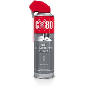 cx80 CX-80 ulje za narezivanje navoja i bušenje duo sprej 500ML