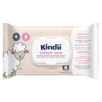 Harper HH Kindii Cotton Care vlažne maramice za bebe i djecu 60 kom.