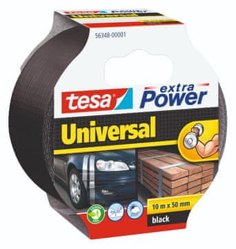 BEIERSDORF Tesa XP univerzalna crna 10M:50MM