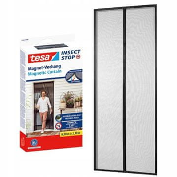 BEIERSDORF Tesa IS magnetska zavjesa 0,9 x 2,1 m antracit