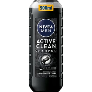 BEIERSDORF Nivea men Active Clean šampon 500 ml