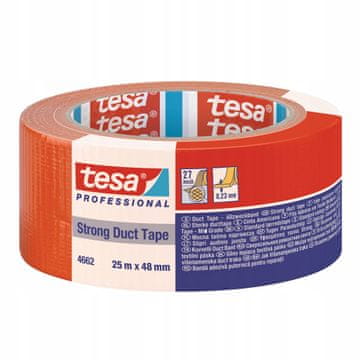 BEIERSDORF Tesa traka za žbukanje 25 m: 48 mm narančasta