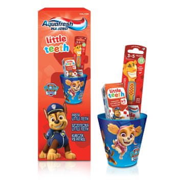 Aquafresh set s crvenom šalicom