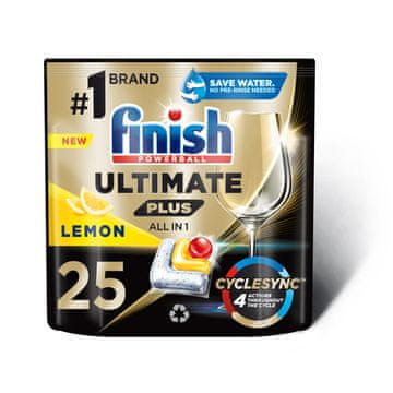 Finish Ultimate Plus 25 kapsula s okusom limuna