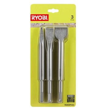 Ryobi sds+ set dlijeta - 3 dijela