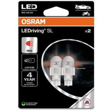 Osram Osram LED Premium New W16W Crveni paket