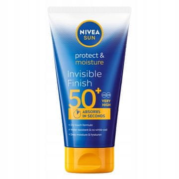 BEIERSDORF Nivea Sun Invisible Finish hidratantni balzam SPF50+ 150 ml