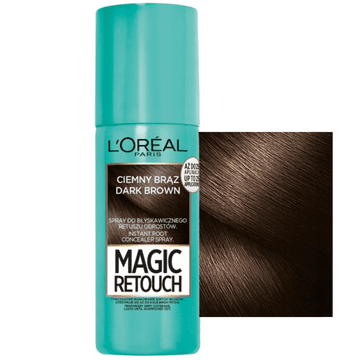 L’Oréal L'Oreal Paris Magic Retouch lak za kosu za ponovni rast tamnosmeđe kose 75 ml
