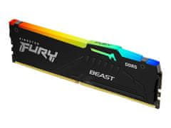 Kingston 16 GB 6000 MT/s DDR5 CL30 DIMM FURY Beast RGB EXPO