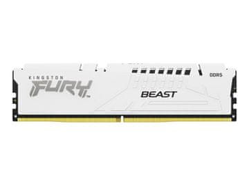 Kingston 16 GB DDR5 6000 MT/s CL36 DIMM FURY Beast White EXPO memorijski modul