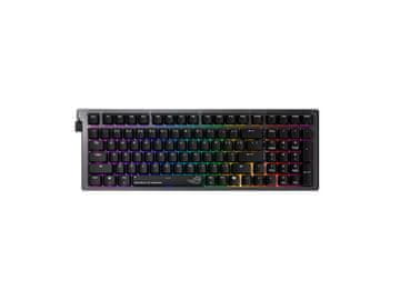 ASUS ROG Strix Morph 96 bežična tipkovnica, ROG NX Snow V2, PBT, RGB, USB, US