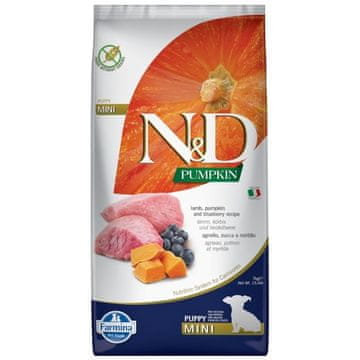 Farmina Farmina N&D Pumpkin Lamb&Blueberry Puppy Mini hrana za pse 7kg