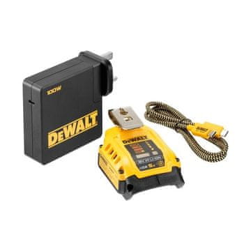 slomart Adapter za napajanje DeWalt BD-DCB094K, 100W, USB PD