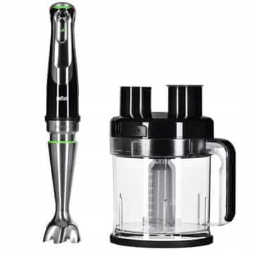 BRAUN Braun MultiQuick 9 MQ 9187XLI štapni mikser 1200 W, crna/nehrđajući čelik