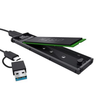 Trust Trust vanjska kutija za SSD, crna, USB 3.2 Gen 2