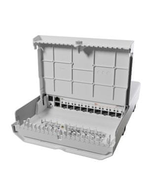Mikrotik Mikrotik netFiber 9 mrežni uređaj Gigabit Ethernet PoE, bijela