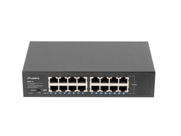 Lanberg Lanberg RSGE-16 mrežni prekidač, 16-portni, 1Gb, Rack 10"/19"