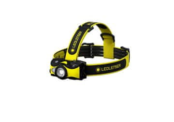 LEDLENSER Naglavna svjetiljka Ledlenser iH9R crna/žuta, LED
