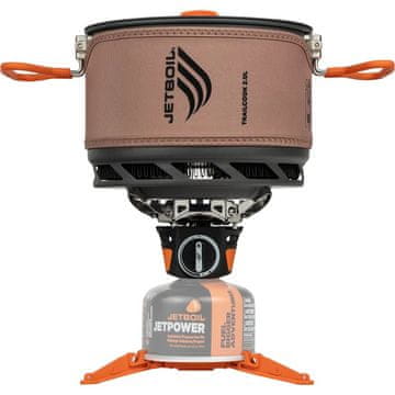slomart Jetboil Trailcook 2.0L set za kuhanje, crna/nehrđajući čelik/narančasta/bež