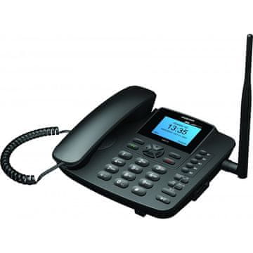 MaxCom MaxCom Comfort MM41D žični telefon s identifikacijom poziva, crni