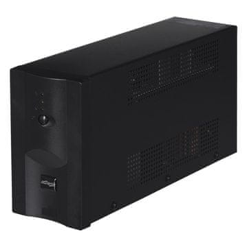 Gembird Gembird UPS-PC-652A neprekidno napajanje, Line-Interactive, 0.65 kVA, 390 W, 3 utičnice