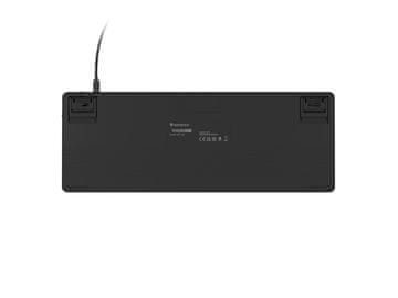 Genesis GENESIS Thor 430 TKL Gaming tipkovnica USB QWERTY US English crna