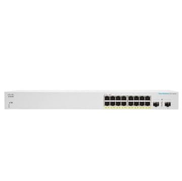 Cisco Cisco Business 220 Series CBS220-16P-2 mrežni prekidač, 16-portni Gigabit PoE+