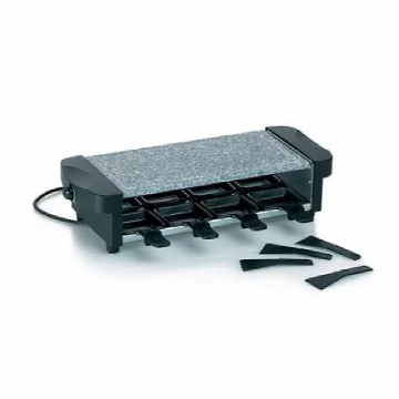 Kela CENERI raclette grill s granitnom plohom za kuhanje i 8 tava