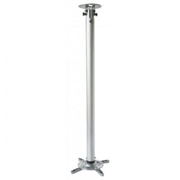 Rami Techly stropni nosač za projektor 110-190cm, 15kg, srebrni