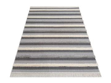 Dywanopol Tepih u komadu DELI 03 siva, 160 x 230 cm