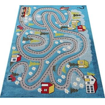 Dywanopol Tepih u komadu Color Kids 02 Plava, 100 x 150 cm