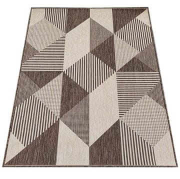 Dywanopol Tepih u komadu ZARA 16 Dvostrani, smeđi, 120 x 170 cm