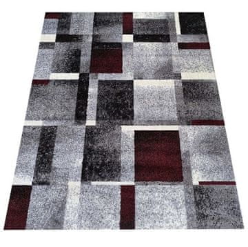 Dywanopol Tepih u komadu OTTO 09 sivo-crvena, 80 x 150 cm