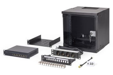 Digitus Digitus SOHO Pro mrežni set 254 mm (10") - 6U, 315 x 300 mm (Š x D)