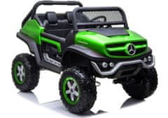 AUTONA LEAN CARS Mercedes Unimog 4x4 dječji auto na akumulator, zeleni