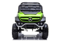 AUTONA LEAN CARS Mercedes Unimog 4x4 dječji auto na akumulator, zeleni