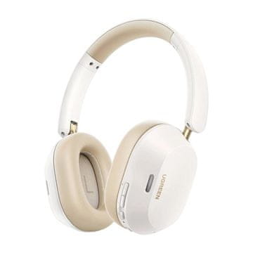 slomart Ugreen HiTune Max 5C bežične slušalice, bijele, ANC, Bluetooth 5.4