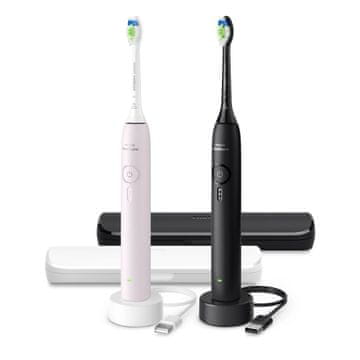 Philips Philips Sonicare 3100 HX4072/42 električna četkica za zube, roza/crna