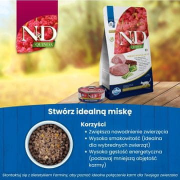 Farmina FARMINA N&D Quinoa Weight Management Lamb hrana za mačke 5kg