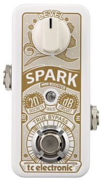 slomart TC Electronic Spark Mini efekt pedala, bijela