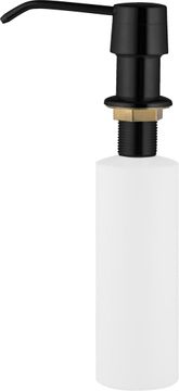 slomart Dispenzer za tekući sapun DTA, 300 ml, bijeli, tehnopolimer i mjed