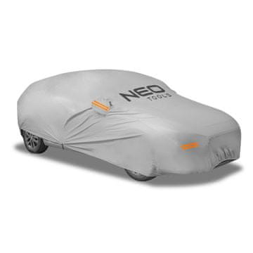 slomart Višeslojna navlaka za auto NOL, vodootporna, XL, siva