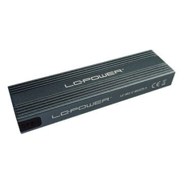 LC Power LC-Power LC-M2-C-MULTI-3 kućište za pogon SSD antracit M.2