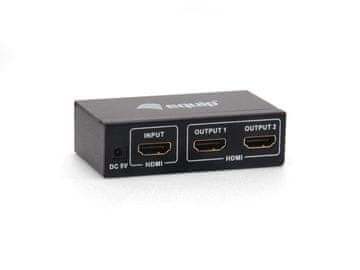 Equip Equip 2-portni HDMI razdjelnik Crni