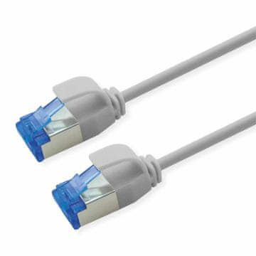 Roline patch slim SFTP CAT.6A 5m sivi
